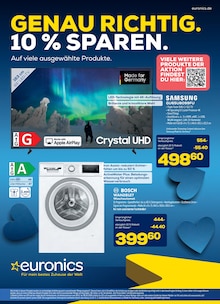 Fernseher im aktuellen EURONICS Prospekt (Neubrandenburg) Fernseher im EURONICS Prospekt "GENAU RICHTIG. 10% SPAREN." mit 16 Seiten (Neubrandenburg)
