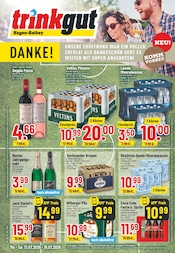 Aktueller Trinkgut Prospekt mit Bitburger, "Aktuelle Angebote", Seite 1