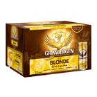 Bière - GRIMBERGEN en promo chez Carrefour Clichy-sous-Bois à 12,10 €