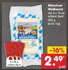 Aktuelle Weißwurst Angebote bei Netto Marken-Discount in Kiel Aktuelles Münchner Weißwurst Angebot bei Netto Marken-Discount in Kiel ab 2,49 €