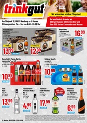 Bier im Trinkgut Prospekt in Neuburg Aktueller Trinkgut Prospekt mit Bier, "Aktuelle Angebote", Seite 1