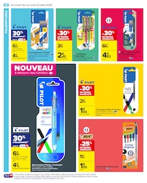 Offre Stylo dans le catalogue Carrefour du moment à la page 28