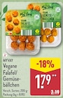 Vegane Falafel/Gemüsebällchen von MYVAY im aktuellen ALDI Nord Prospekt für 1,79 €