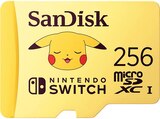 Speicherkarte im MediaMarkt Saturn Prospekt Pokémon™ Pikachu microSD™-Karte 256 GB, Flash-Speicherkarte, Gelb von SANDISK im aktuellen MediaMarkt Saturn Prospekt für 67,99 €