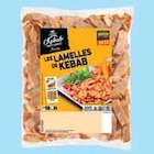 Les lamelles de kebab family poulet dinde surgelées dans le catalogue Intermarché