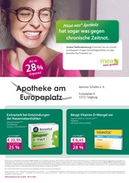 mea - meine apotheke Prospekt für Sankt Augustin mit 4 Seiten mea - meine apotheke Prospekt für Sankt Augustin: "Unsere November-Angebote", 4 Seiten, 01.11.2023 - 30.11.2023