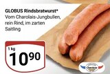 Rindbratwurst im Angebot bei GLOBUS in Pirmasens Rindbratwurst Angebote von GLOBUS bei GLOBUS Pirmasens für 10,90 €