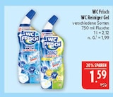 WC Reiniger Gel Kraft Aktiv Blau im Angebot bei Marktkauf in Erlangen WC Reiniger Gel Kraft Aktiv Blau Angebote von WC Frisch bei Marktkauf Erlangen für 1,59 €