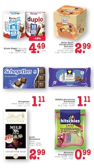 Schokolade im aktuellen E center Prospekt (Karlsruhe) Schokolade im E center Prospekt "Aktuelle Angebote" mit 78 Seiten (Karlsruhe)
