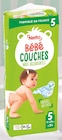 Bébé couches maxi absorbantes T5 11-25KG X54 - Netto en promo chez Netto Nîmes à 7,08 €