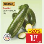 Zucchini im Angebot bei Netto Marken-Discount in Pforzheim Zucchini Angebote von HEIMAT bei Netto Marken-Discount Pforzheim für 1,11 €