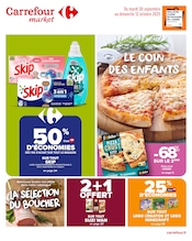 Catalogue Supermarchés Carrefour Market en cours à Mouleydier et alentours, "LE COIN DES ENFANTS", 48 pages, 30/09/2025 - 12/10/2025