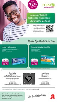 Aktueller mea - meine apotheke Prospekt "Unsere Juni-Angebote" für Bergen (Rügen) Aktueller mea - meine apotheke Prospekt für Bergen (Rügen) mit Seiten