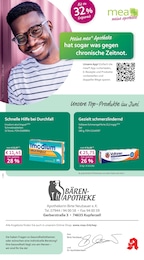 mea - meine apotheke Prospekt für Untermünkheim mit 4 Seiten mea - meine apotheke Prospekt für Untermünkheim: "Unsere Juni-Angebote", 4 Seiten, 01.06.2026 - 30.06.2026