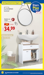 Prix et réduction Vasque dans le prospectus Lidl en cours Offre Vasque dans le catalogue Lidl du moment à la page 40