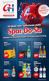 Aktueller Huster Getränkemärkte Prospekt für Flößberg: Aktuelle Angebote mit 8} Seiten, 25.07.2024 - 27.07.2024