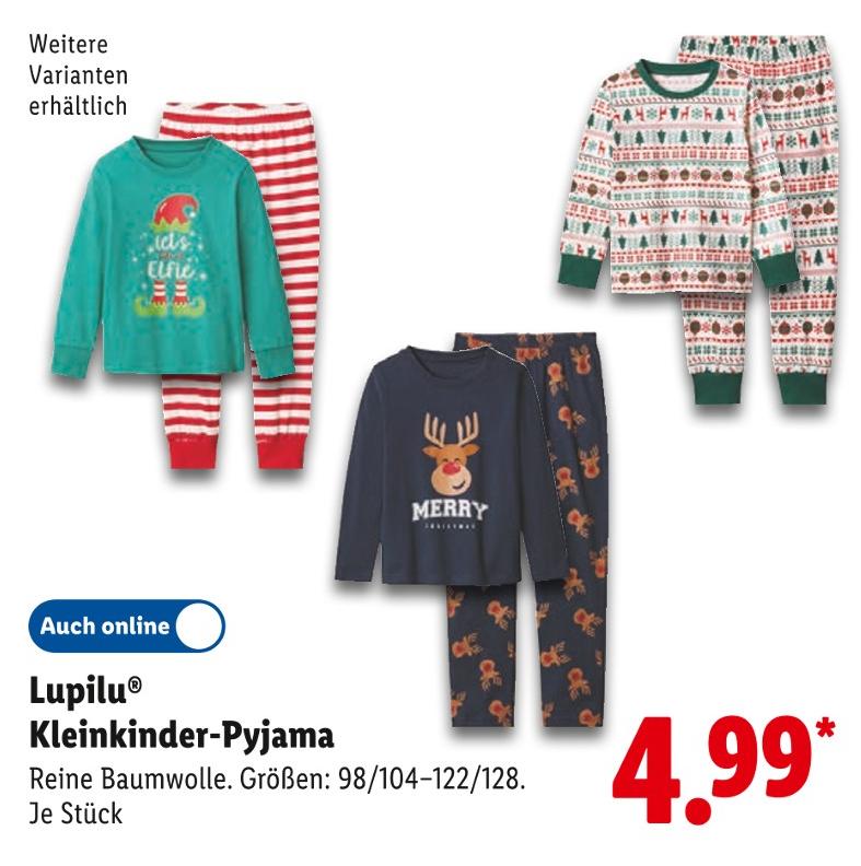 Kleinkinder-Pyjama