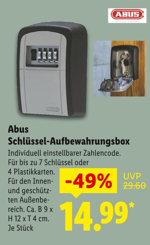 Schlüssel-Aufbewahrungsbox
