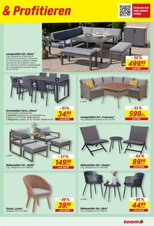 Gartenmöbel im toom Baumarkt Prospekt "Respekt, wer's selber macht." mit 38 Seiten (Salzgitter)