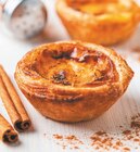 Pasteis de nata au four précuits x6 surgelés - LA RECETTE E MARIA en promo chez Auchan Supermarché Mérignac à 2,99 €