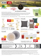 Aktueller XXXLutz Möbelhäuser Prospekt mit Glas, "30 Jahre - XXXL Restaurant", Seite 12