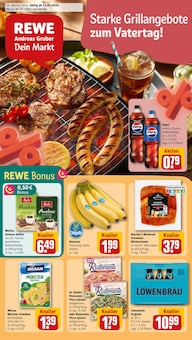 REWE Prospekt Dein Markt mit 24 Seiten