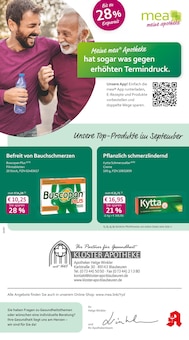 mea - meine apotheke Prospekt Unsere September-Angebote mit 4 Seiten