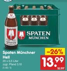Münchner Hell bei Netto Marken-Discount im Lahstedt Prospekt für 13,99 €