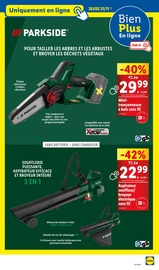 Tronçonneuse Angebote im Prospekt "BLACK FRIDAY DEALS" von Lidl auf Seite 55