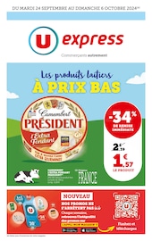 Promos Camembert dans le catalogue "U Express" de U Express à la page 1