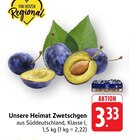 EDEKA - Zwetschgen Angebot im Prospekt Zwetschgen bei EDEKA im Prospekt "" für 3,33 €