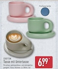 Tasse mit Untertasse von Crofton im aktuellen ALDI Nord Prospekt