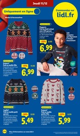 Promos Maille dans le catalogue "Votre repas de fêtes" de Lidl à la page 60