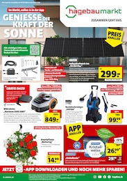 Hagebaumarkt Prospekt: "GENIESSE DIE KRAFT DER SONNE", 18 Seiten, 02.05.2026 - 09.05.2026