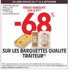 Promo 68% de remise immédiate sur le 2ème sur les barquettes qualité traiteur à  dans le catalogue Intermarché Super à Fresnes