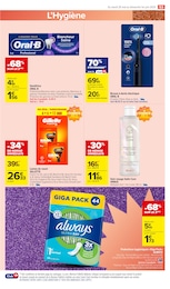 Prix et réduction Brosse À Dents dans le prospectus Carrefour Market en cours Offre Brosse À Dents dans le catalogue Carrefour Market du moment à la page 57