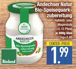 Bio-Speisequarkzubereitung von Andechser Natur im aktuellen EDEKA Prospekt für 1,99 €
