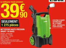 Brico Dépôt Linas - NETTOYEUR HAUTE-PRESSION SMART 110 BARS Promo NETTOYEUR HAUTE-PRESSION SMART 110 BARS dans le catalogue Brico Dépôt Ne cherchez pas ailleurs les prix bas c'est ici ! à Linas