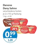 Dany Sahne im V-Markt Prospekt Dany Sahne von Danone im aktuellen V-Markt Prospekt für 0,99 €