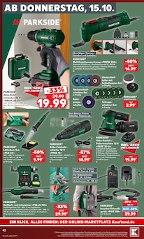Bohrmaschine im aktuellen Kaufland Prospekt (Mannheim) Bohrmaschine im Kaufland Prospekt "Hier bin ich richtig" mit 80 Seiten (Mannheim)