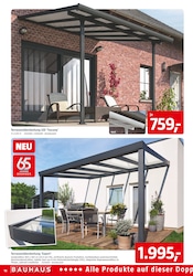 Aktueller BAUHAUS Prospekt mit Terrassenüberdachung, "Wenn's gut werden muss", Seite 16