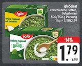 Würz-Spinat mit Zwiebeln von iglo im aktuellen EDEKA Prospekt