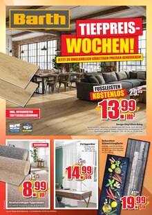 BARTH wohnstoreXXL Niederfischbach Prospekt der aktuellen Woche, gültig von 01.09.2026 bis 30.09.2026 Aktueller BARTH wohnstoreXXL Niederfischbach Prospekt "TIEFPREISWOCHEN!" mit 16 Seiten