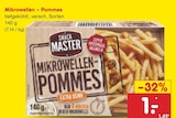 Mikrowellen – Pommes im Angebot bei Netto Marken-Discount in Ahlen Mikrowellen – Pommes Angebote bei Netto Marken-Discount Ahlen für 1,00 €