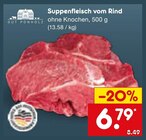 Suppenfleisch vom Rind Angebote von Gut Ponholz bei Netto Marken-Discount Rottenburg für 6,79 €