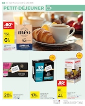 Café Moulu Angebote im Prospekt "PETIT-DÉJEUNER" von Carrefour Café Moulu Angebote im Prospekt "PETIT-DÉJEUNER" von Carrefour auf Seite 12