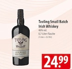 Aktuelle Whiskey Angebote bei famila Nordost in Kiel Aktuelles Teeling Small Batch Irish Whiskey Angebot bei famila Nordost in Kiel ab 24,99 €