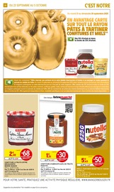Nutella Angebote im Prospekt "LE TRÈS GROS ANNIVERSAIRE" von Intermarché auf Seite 26