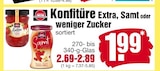 Konfitüre Extra, Samt oder weniger Zucker Angebot in Krempdorf Konfitüre Extra, Samt oder weniger Zucker im aktuellen Prospekt bei E center in Krempdorf
