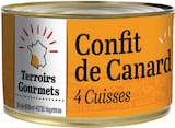Confit de Canard 4 Cuisses - TERROIRS GOURMETS en promo chez Intermarché Super Montauban à 12,90 €